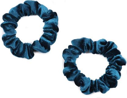2pcs premium velvet small scrunchies