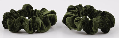 2pcs premium velvet small scrunchies