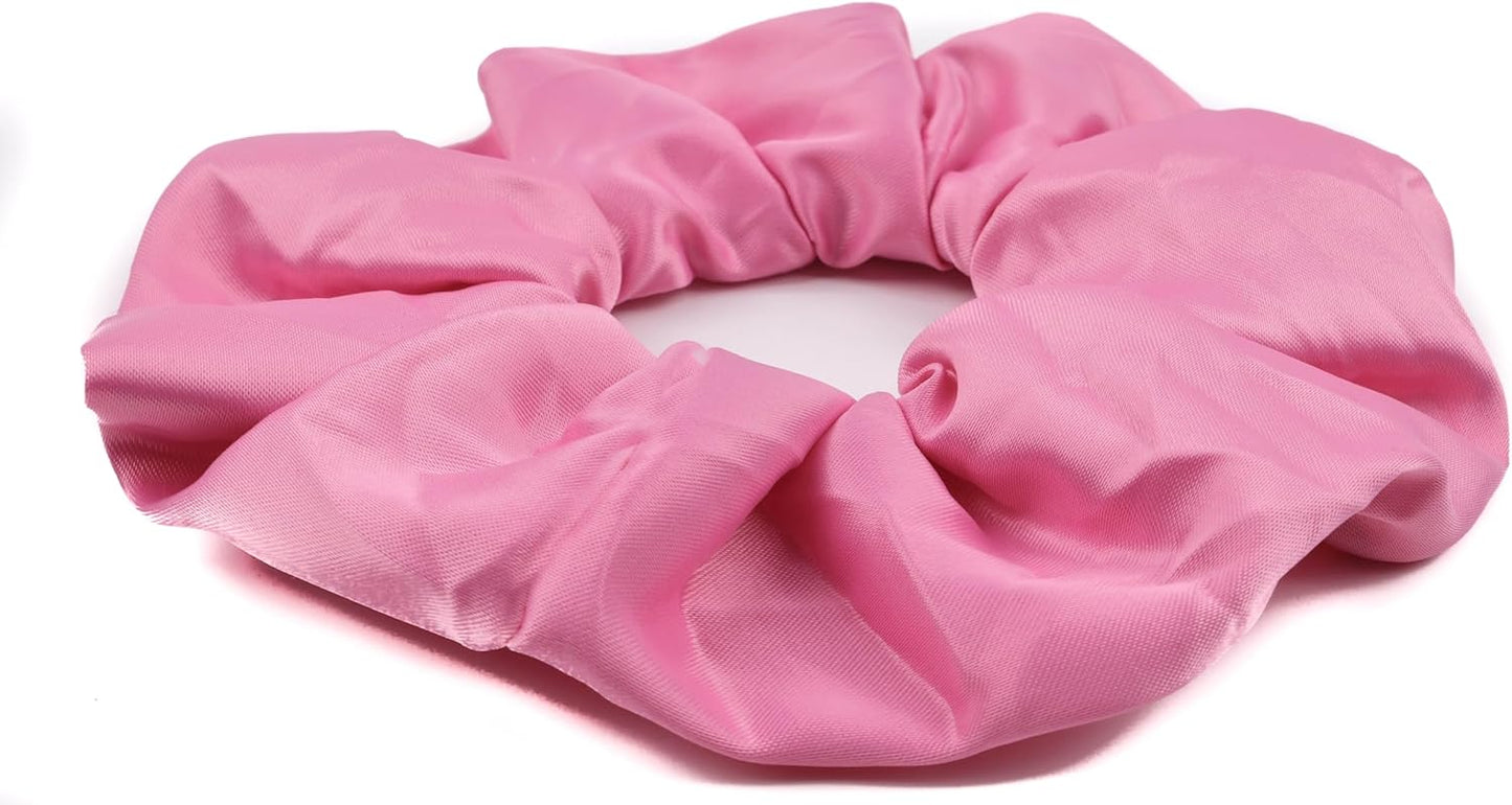 Large luxurious satin hair tie