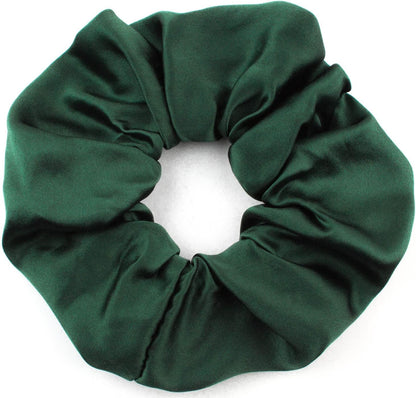 Large pure silk scrunchies