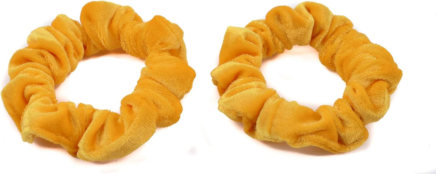 2pcs premium velvet small scrunchies