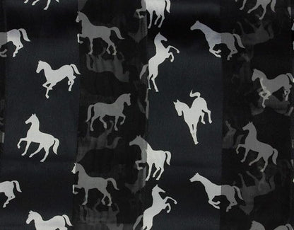 Horse print soft silky scarf