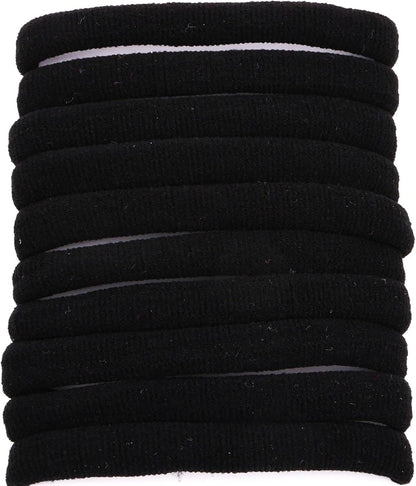 Set of 10pcs plain jersey large elastic