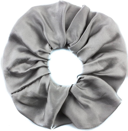 Large pure silk scrunchies