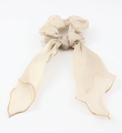 Chiffon Organza tail scrunchies