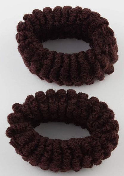 12pcs stretchy donut scrunchies