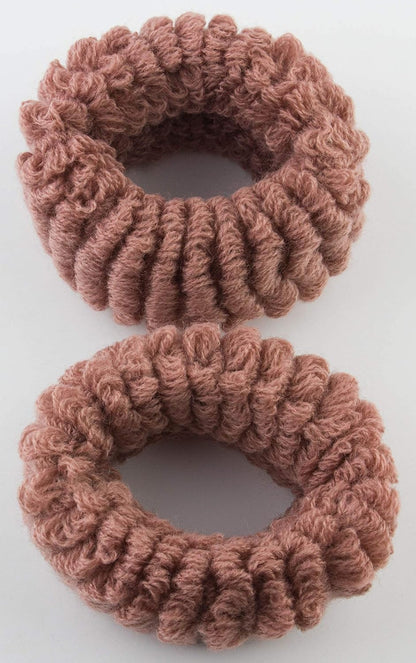 12pcs stretchy donut scrunchies