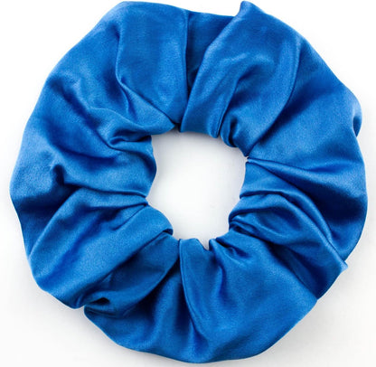 Large pure silk scrunchies