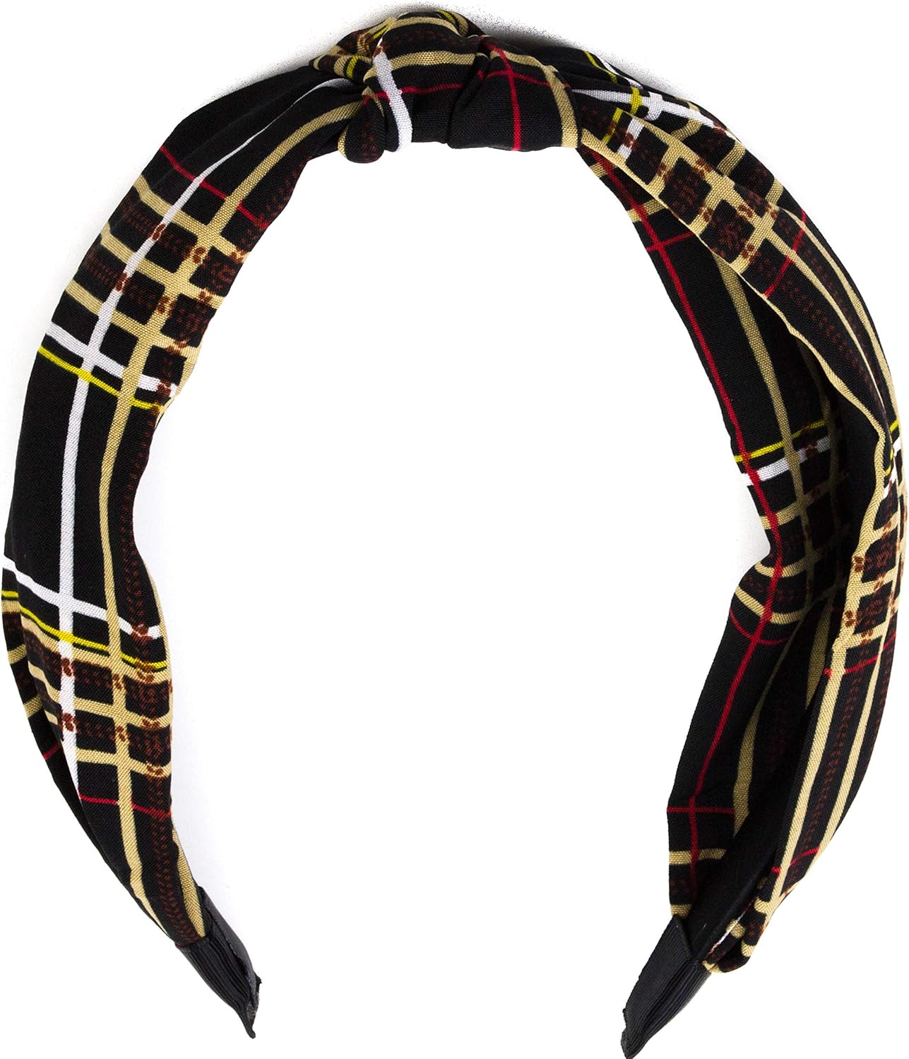 Classic tartan knotted headband