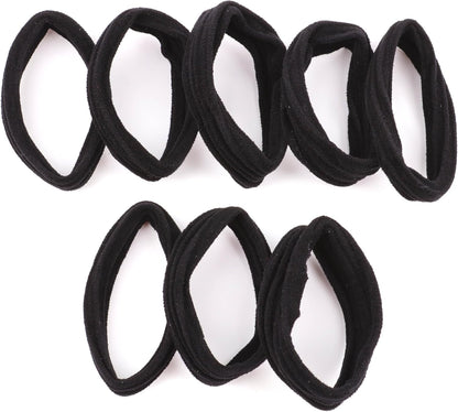 8pcs ribbed ponytail bands