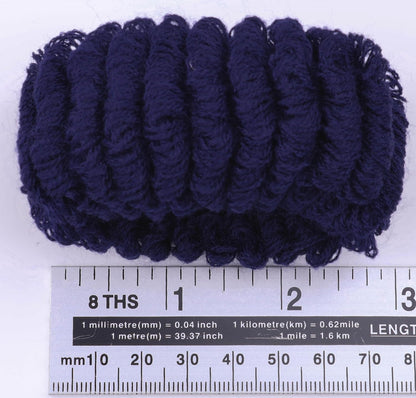 Set of 3 Black Donut Scrunchies Soft Towelling Fabric Hair Bands Thick Ponytail Holders for Women Girls Bun Styling