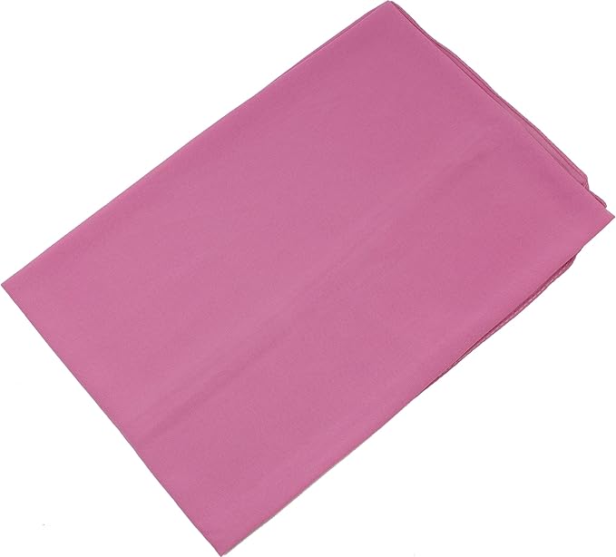 Plain Chiffon Scarf for Women Solid Colour Large Sheer Shawl Wrap for Wedding Party Evening Dress