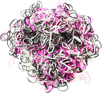 500pcs Mini hair elastic bands