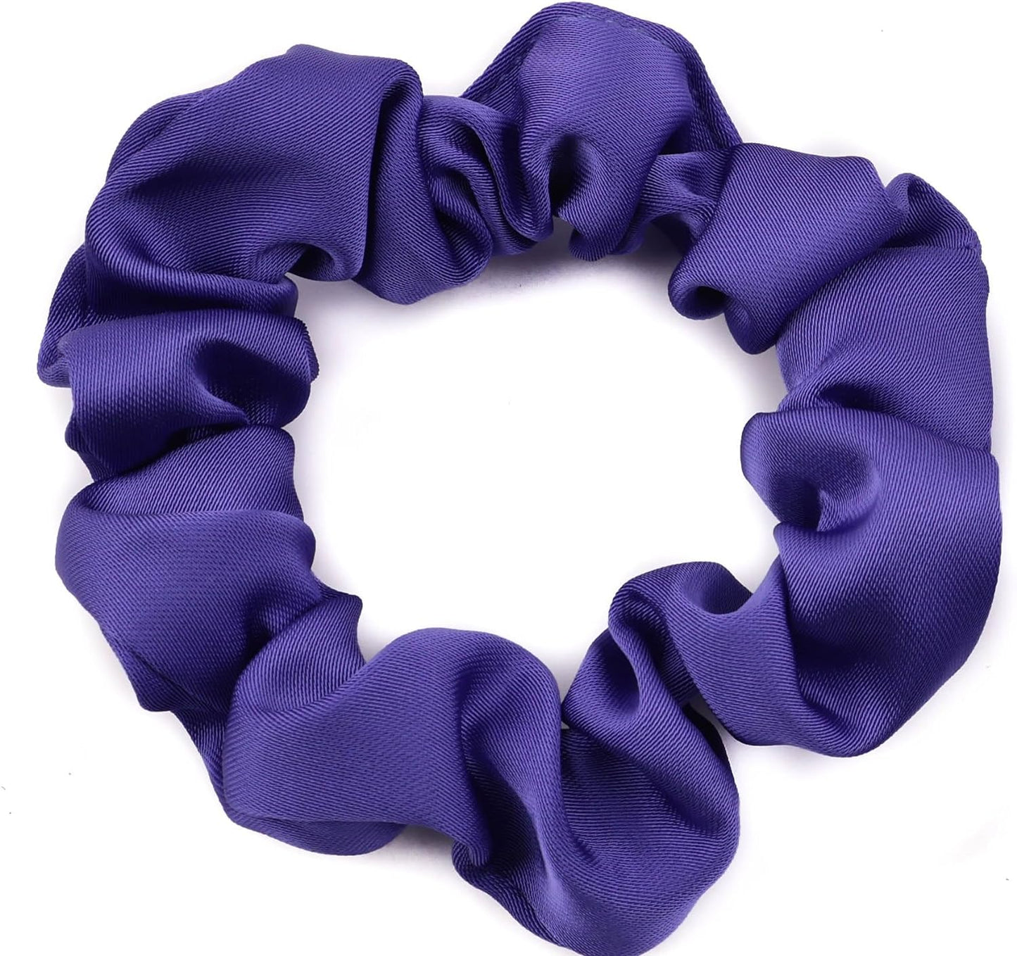 2pcs small luxurious satin hair tie
