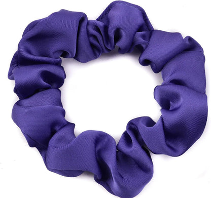 2pcs small luxurious satin hair tie