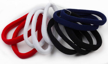 Set of 10pcs plain jersey large elastic