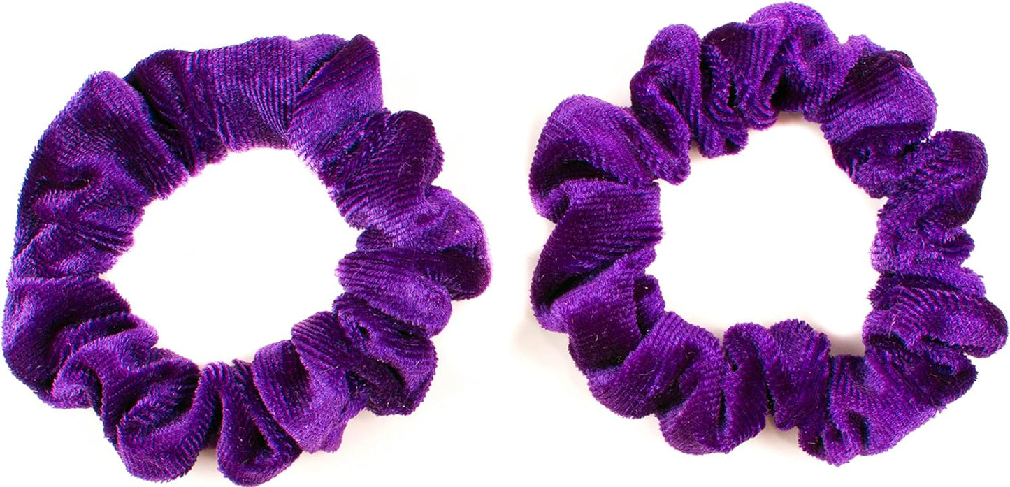 2pcs premium velvet small scrunchies