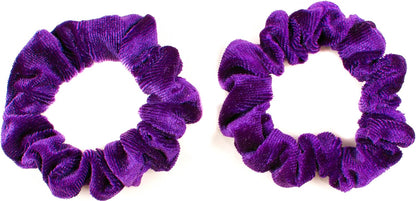2pcs premium velvet small scrunchies