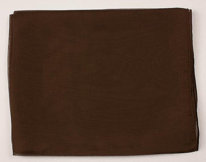 Classy plain chiffon scarf