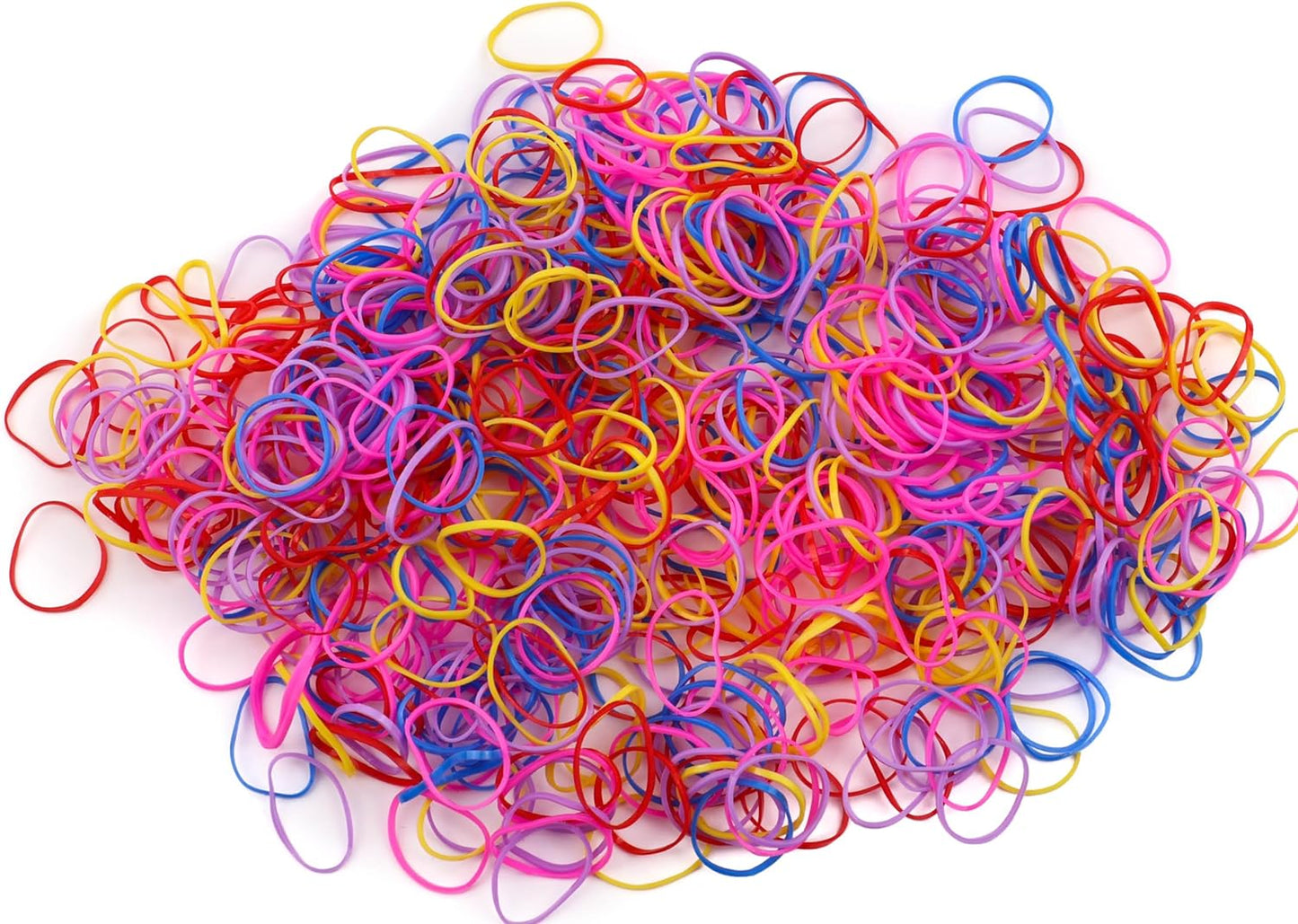 500pcs Mini hair elastic bands