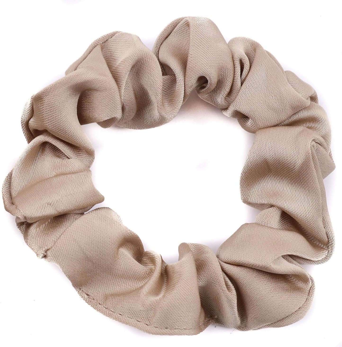 2pcs small luxurious satin hair tie