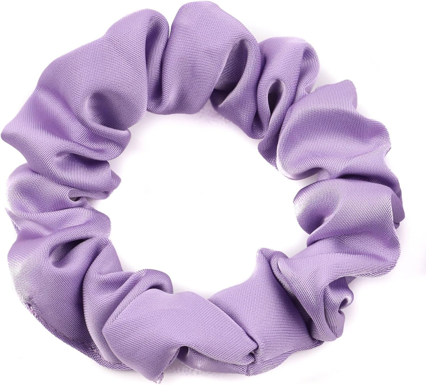 2pcs small luxurious satin hair tie