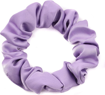 2pcs small luxurious satin hair tie