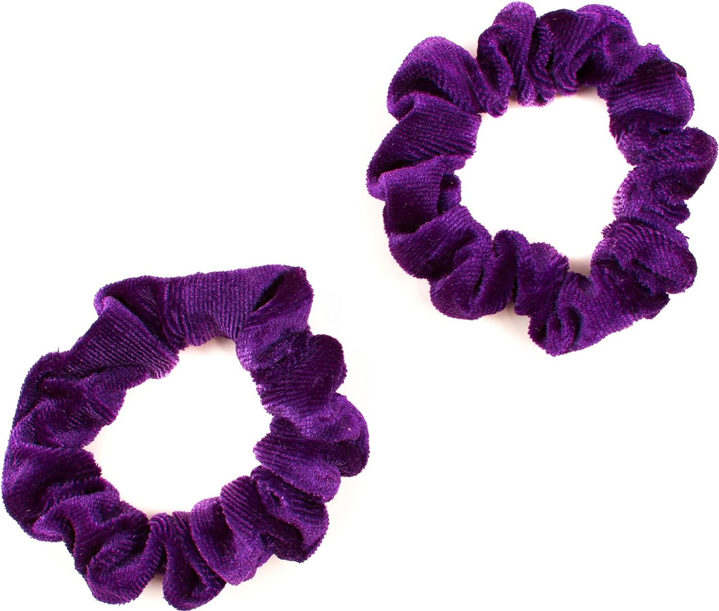 2pcs premium velvet small scrunchies
