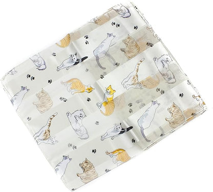 Cat printed scarves