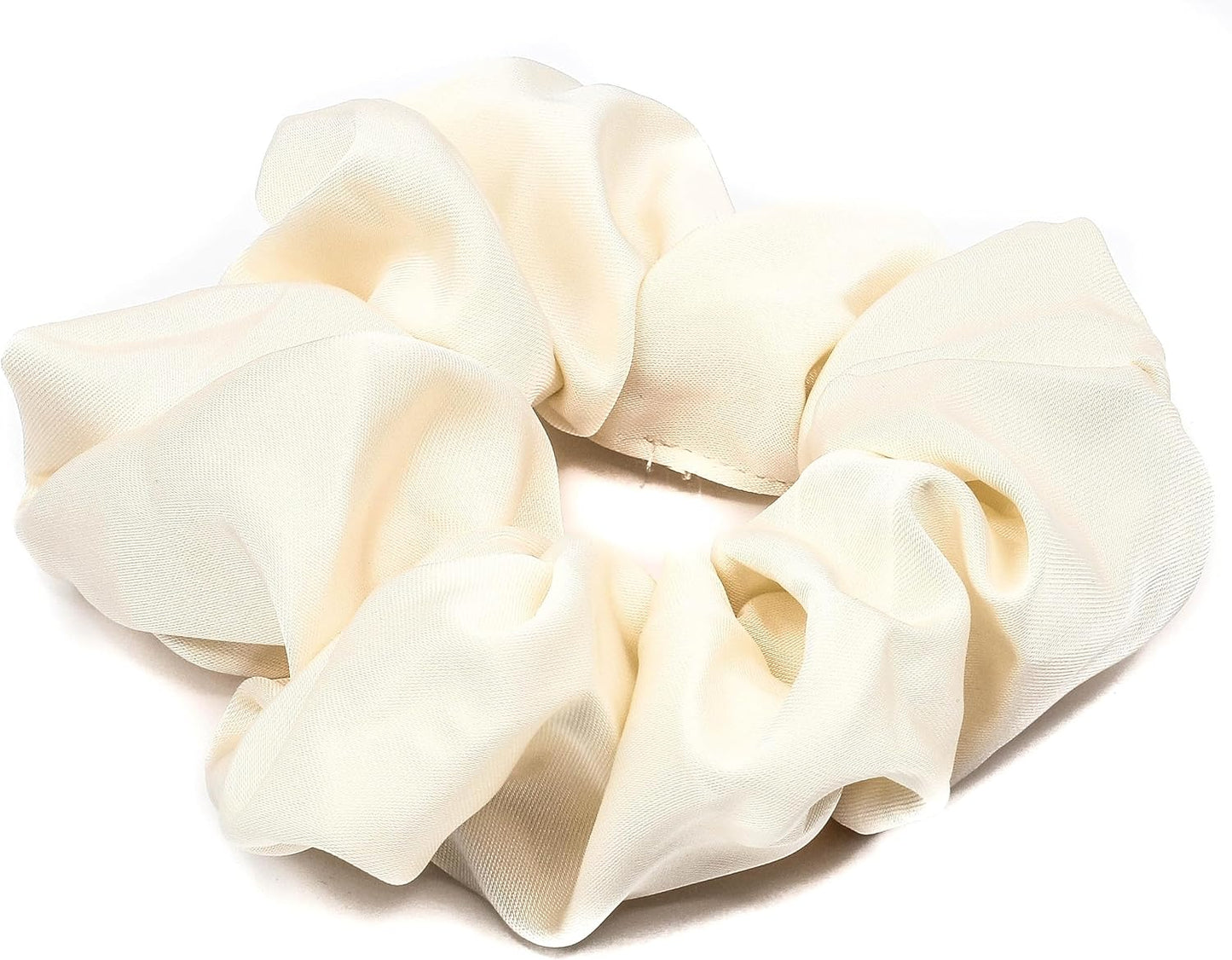 Large luxurious satin hair tie