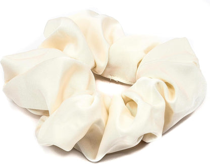 Large luxurious satin hair tie