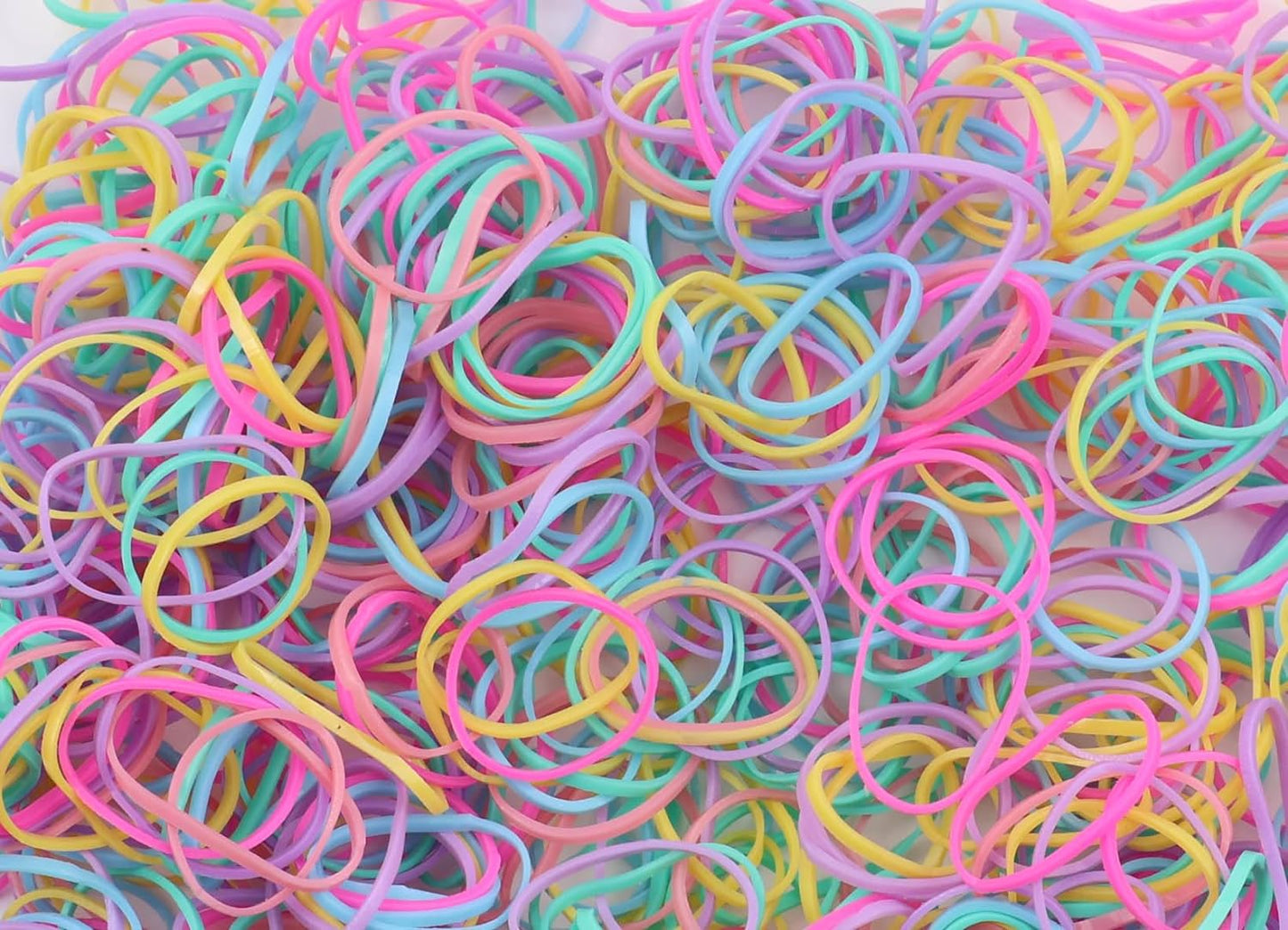 500pcs Mini hair elastic bands
