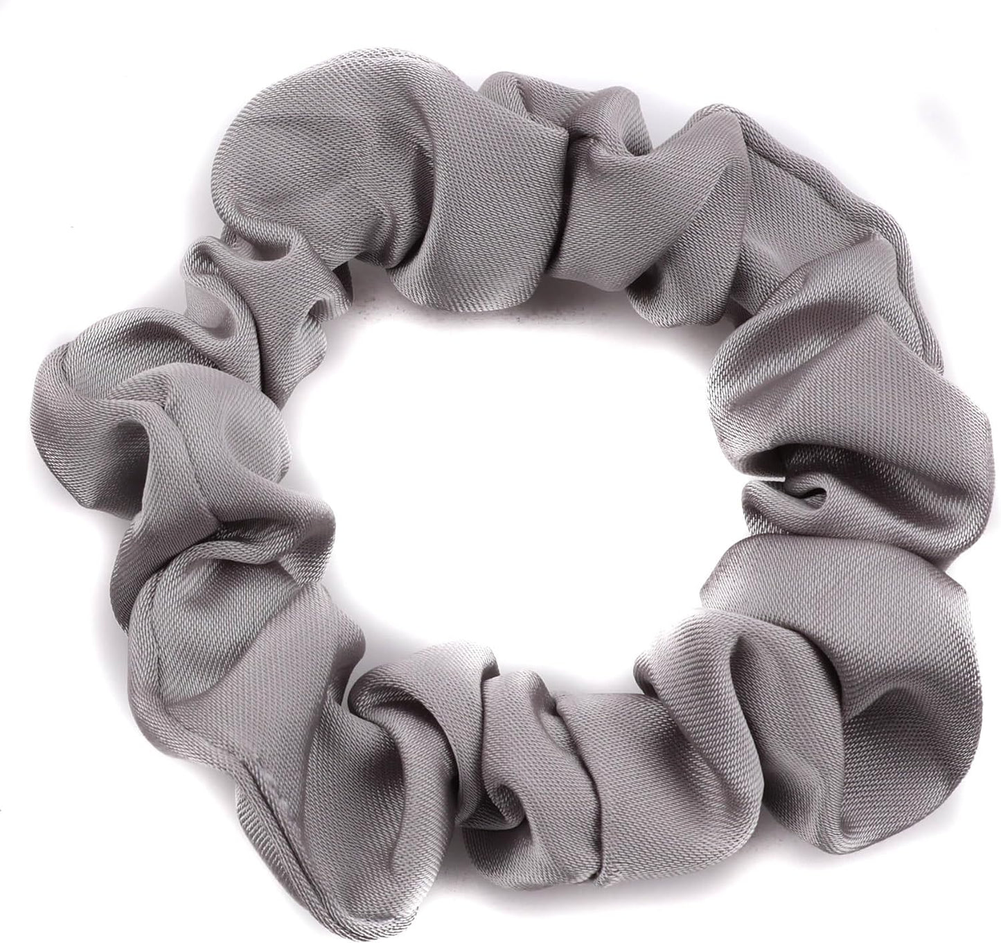 2pcs small luxurious satin hair tie