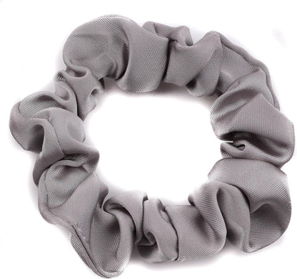 2pcs small luxurious satin hair tie