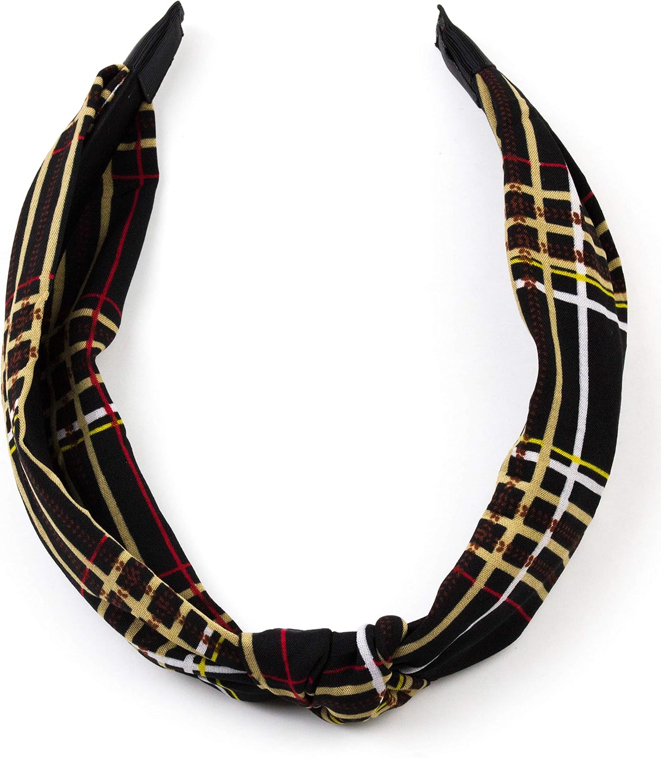 Classic tartan knotted headband