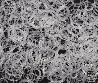 500pcs Mini hair elastic bands
