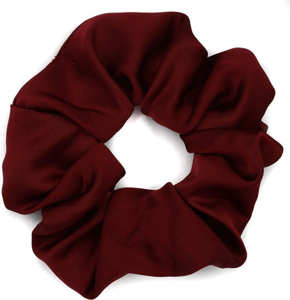 Large luxurious satin hair tie