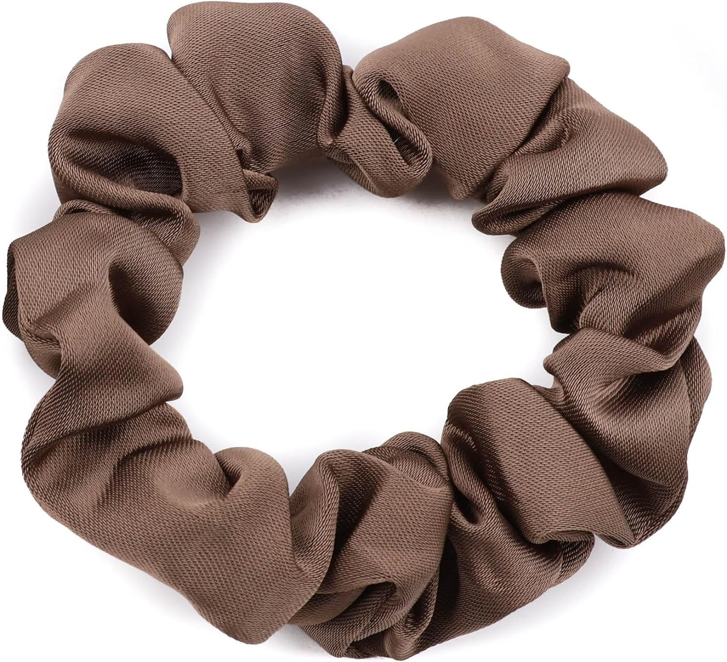 2pcs small luxurious satin hair tie