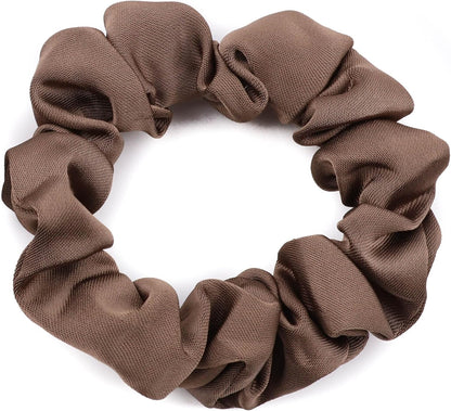 2pcs small luxurious satin hair tie