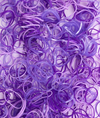 500pcs Mini hair elastic bands