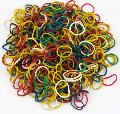 500pcs Mini hair elastic bands