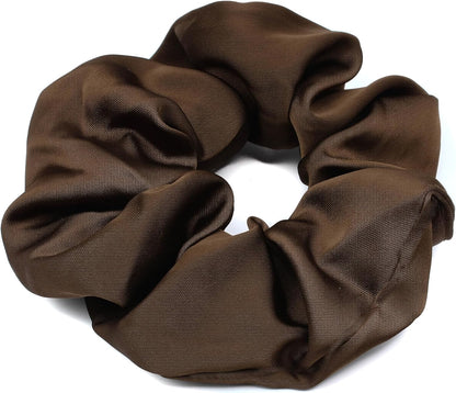 Large luxurious satin hair tie