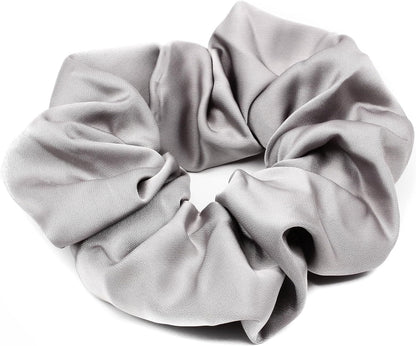 Large luxurious satin hair tie