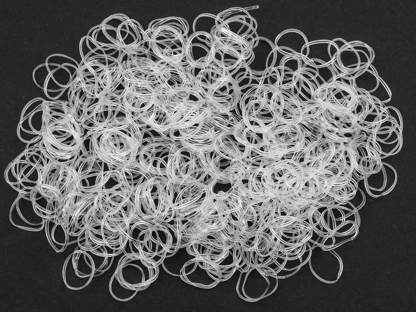 500pcs Mini hair elastic bands
