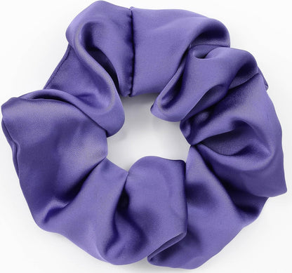 Large luxurious satin hair tie
