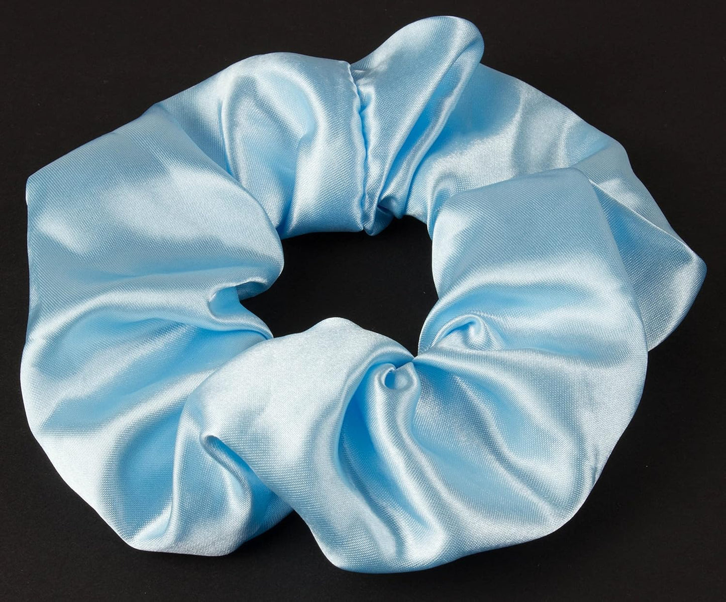 Large Luxurious Smooth Soft Silky Satin Plain Scrunchie