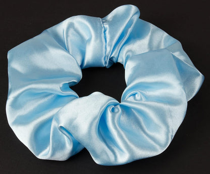 Large Luxurious Smooth Soft Silky Satin Plain Scrunchie