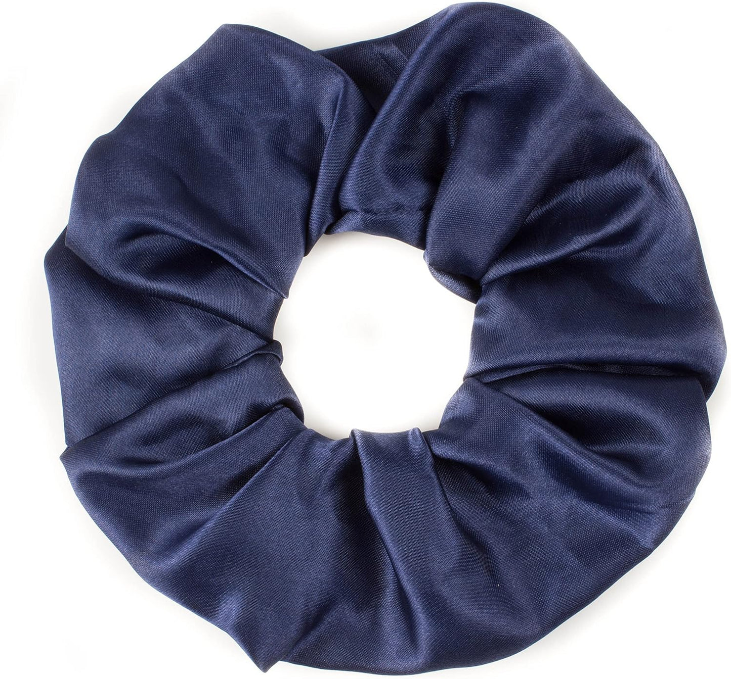 Large Luxurious Smooth Soft Silky Satin Plain Scrunchie