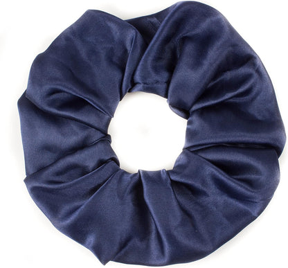 Large Luxurious Smooth Soft Silky Satin Plain Scrunchie
