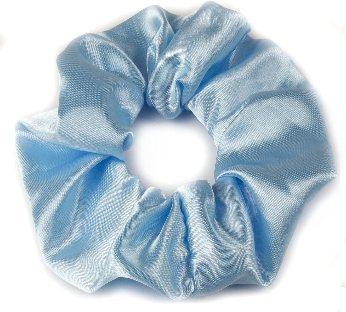 Large Luxurious Smooth Soft Silky Satin Plain Scrunchie